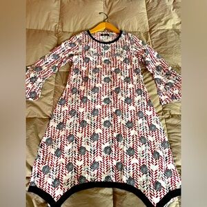 Cute ethnic slip on dress